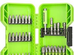 $6.99 – Greenworks 40-Piece Impact-Rated Hex Shank Screwdriver Bit Driving Set Available for + Free Shipping w/ Prime or on $35+ Greenworks 40-Piece Impact-Rated Hex Shank Screwdriver Bit Driving Set