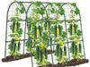 $18.49 – 47″x47″x22″ U-Shape Cucumber Trellis, Metal Plant Support with Net – Lowest Price Ever at Amazon 47x47x22 U-Shape Cucumber Trellis