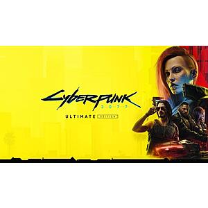 Cyberpunk 2077 Ultimate Edition deal Cyberpunk 2077 Ultimate Edition PC game cover
