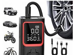 $11.99 – Koltgoo 150PSI Portable Cordless Tire Inflator Air Pump + Free Shipping w/ Prime or on $35+ Koltgoo Portable Cordless Tire Inflator Air Pump