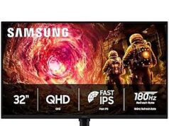 $199.00 – $199* | 32″ Samsung Odyssey G5 G50F QHD Resolution Gaming Monitor, 180Hz, Fast IPS (LS32FG502ENXZA) at Amazon 32 inch Samsung Odyssey G5 Gaming Monitor