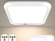 $24.99 – 2 Pack Rechargeable Motion Sensor Closet Lights with Remotes + Free Shipping w/Prime or $35+ 2 pack of rechargeable motion sensor closet lights