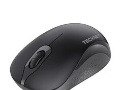 $4.99 – 2.4GHz Tecknet Wireless Silent Mouse (Gray or White) – + Free Shipping with Prime or on $35+ 2.4GHz Tecknet Wireless Silent Mouse in gray or white