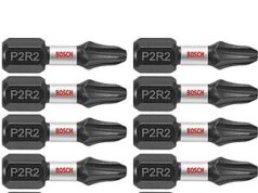 $4.21 – 10-Pack BOSCH 1″ Phillips/Square #2 Impact Tough Screwdriving Insert Bits + Free Shipping w/ Prime or on $35+ 10-Pack BOSCH 1" Phillips/Square #2 Impact Tough Screwdriving Insert Bits