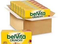 $13.76 – Thumb Score: +5 – belVita Breakfast Bars, Cranberry Orange, 30 Total Packs, 6 Boxes (4 Biscuits Per Pack) – After Coupon & S&S @ Amazon belVita Cranberry Orange Breakfast Bars in a box