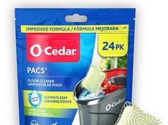 $9.89 – 24-Count O-Cedar PACS Hard Floor Cleaner (Crisp Citrus) w/ S&S + Free Shipping w/ Prime or on orders over $35 24-Count O-Cedar PACS Hard Floor Cleaner (Crisp Citrus)