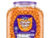 $8.03 – Utz Cheese Balls Barrel, 36.5 oz Baked with real cheddar cheese, resealable barrel; gluten-free, cholesterol-free, trans-fat-free, Kosher certified Utz Cheese Balls Barrel