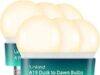$11.49 – 6-Count Linkind Outdoor A19 Dusk-to-Dawn LED Light Bulbs (75W Equivalent, 2700K Soft White) ($1.92 each) + Free Shipping w/ Prime or on $35+ 6-count Linkind Outdoor A19 Dusk-to-Dawn LED Light Bulbs
