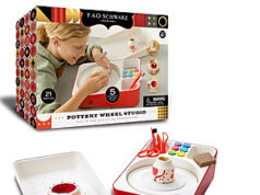 $20.00 – FAO Schwarz Pottery Wheel Studio All-In-One Sculpting Workstation $20 + Free Shipping FAO Schwarz Pottery Wheel Studio workstation for sculpting