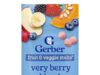 $10.96 – SnS | 7-Pack 1-Oz Gerber Fruit & Veggie Melts (Very Berry Blend) at Amazon 7-Pack 1-Oz Gerber Fruit & Veggie Melts (Very Berry Blend) snacks