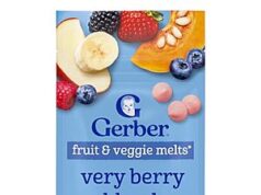 $10.96 – SnS | 7-Pack 1-Oz Gerber Fruit & Veggie Melts (Very Berry Blend) at Amazon 7-Pack 1-Oz Gerber Fruit & Veggie Melts (Very Berry Blend) snacks