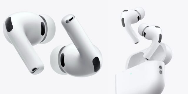 AirPods Pro 3 in charging case