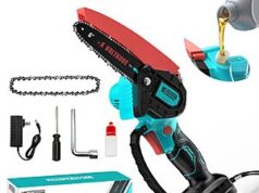 $15.49 – 6″ Brushless Cordless Mini Chainsaw w/ 24V Battery + Free Shipping w/ Prime or on $35+ K VOLTKORE 6 inch brushless cordless mini chainsaw