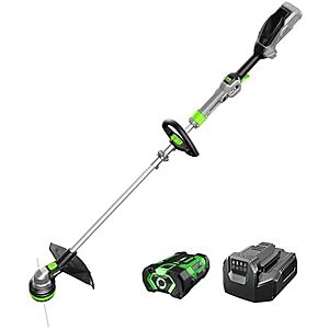 Ego Power+ Telescopic Weed String Trimmer Deal Ego Power+ 15" Telescopic Weed String Trimmer with 2.5Ah Battery and Charger