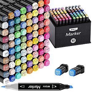 M&G Art Markers Deal M&G Alcohol Dual Tip Art Markers
