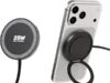 $7.64 – WayLite 25W Magnetic Wireless iPhone Charger w/ Kickstand & 6′ USB-C Cable (Black) – + Free Shipping w/ Prime or on $35+ WayLite 25W Magnetic Wireless iPhone Charger Pad with Kickstand & 6' USB-C Cable (Black)