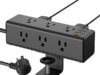 $14.99 – 6′ Flat Plug CCCEI 9-Outlet Desk Clamp Surge Protector w/ USB-A & 45W USB-C + Free Shipping w/ Prime or on $35+ 6' Flat Plug CCCEI Desk Clamp Surge Protector with USB-A and 45W USB-C