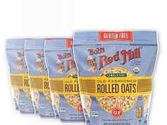 $22.72 – SnS * | 4-Pk 32-Oz Bob’s Red Mill Gluten Free Organic Old Fashioned Rolled Oats at Amazon ($5.68 each) sns 2272 4pk 32oz product image