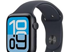 $154.69 – Resale, AC | Apple Watch SE 3 GPS 44mm Smartwatch with Midnight Aluminum Case with Midnight Sport Band – M/L (Used – Like New) at Amazon Apple Watch SE 3 GPS 44mm Smartwatch in midnight aluminum case with midnight sport band