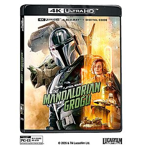 The Mandalorian and Grogu combo deal The Mandalorian and Grogu UHD/BD combo