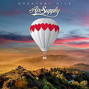 Air Supply 50: The Greatest Hits vinyl album cover
