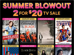 $20.00 – Fanflix TV Sale – Summer Blowout: Nurse Jackie, Orange is the New Black, Anger Management, and More at Discounted Prices Fanflix TV Sale poster featuring popular series like Nurse Jackie, Orange is the New Black, and Anger Management