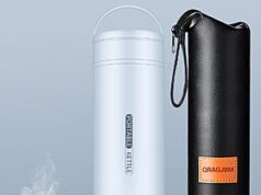 $17.78 – 450ml QRAGJBM Portable Electric Kettle with 4-Temperature Control Now Just with Coupon Code CO6XIFVR 450ml QRAGJBM Portable Electric Kettle