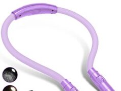$7.99 – LUXJET Adjustable Bendable Neck Reading Light w/ 3-Lighting (Purple) – + Free Shipping w/ Prime or on $35+ LUXJET Adjustable Bendable Neck Reading Light