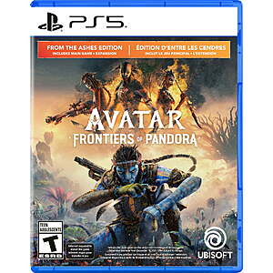 Avatar: Frontiers of Pandora - From the Ashes Edition PS5 deal Avatar: Frontiers of Pandora - From the Ashes Edition PS5 cover art
