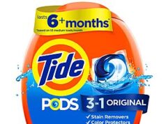 $60.51 – Amazing Stock-up Deal on Tide PODS Laundry Detergent Pacs – Original & Spring Meadow (448 Total Pacs) for Tide PODS Laundry Detergent Pacs (Original & Spring Meadow) - 448 Total Pacs