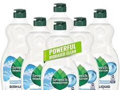 $9.97 – SnS, AC * | 6-Pk 19-Oz Seventh Generation Dish Liquid Soap (Free & Clear) at Amazon ($1.66 each) sns 997 6pk 19oz product image