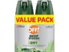 $5.62 – Amazon Offers Discounted 2-Pack of OFF! Deep Woods Insect Repellent Dry Aerosol Spray (Non-Greasy) with Free Shipping 2-Pack of OFF! Deep Woods Insect Repellent Dry Aerosol Spray (Non-Greasy) on Amazon