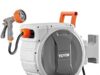 $53.41 – * | VEVOR Retractable Garden Hose Reel, 1/2 Inch x 84 ft Wall Mounted Heavy Duty Garden Hose Reel at Amazon VEVOR Retractable Garden Hose Reel mounted on wall