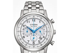 $163.49 – REFURBISHED Citizen Men’s Chronograph Date Indicator Eco-Drive Silver Watch 42MM CA4630-53A REFURBISHED Citizen Men's Chronograph Date Indicator Eco-Drive Silver Watch 42MM CA4630-53A