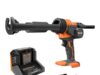 $52.15 – 18V Cordless 10 oz. Caulk Gun and Adhesive Gun Kit with (1) 2.0 Ah Battery and Charger at The Home Depot RIDGID 18V Cordless 10 oz. Caulk Gun and Adhesive Gun Kit with battery and charger