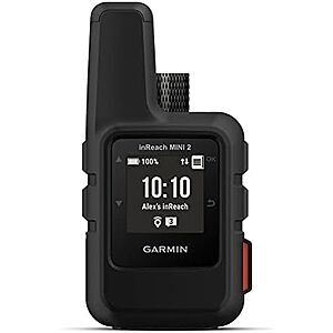 Garmin inReach Mini 2 Satellite Communicator Deal Garmin inReach Mini 2 Compact Satellite Communicator in Black or Orange