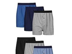 $12.99 – 6-Pack Hanes Men’s 75% Cotton Boxers w/ Exposed Comfortflex Waistband (Sizes S, M, XL, XXL, 3XL) – + Free Shipping w/ Prime or on $35+ 6-pack Hanes Men's Boxers with Comfortflex Waistband
