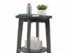 $18.00 – 2-Tier CONCETTA Round Side Table Nightstand (Gray) $18 + Free Shipping w/ Walmart+ or on $35+ 2-Tier CONCETTA Round Side Table Nightstand (Gray) + Free Shipping w/ Walmart+ or on +