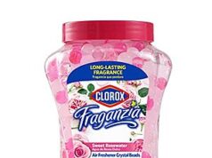 $1.26 – 12-Ounce Clorox Fraganzia Crystal Beads Air Freshener (Sweet Rosewater) on Sale for with S&S and Free Shipping 12-Ounce Clorox Fraganzia Crystal Beads Air Freshener in a bowl