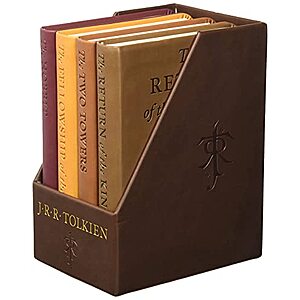The Hobbit & The Lord Of The Rings Deluxe Pocket Boxed Set deal Deluxe Pocket Boxed Set of The Hobbit & The Lord Of The Rings by J.R.R. Tolkien