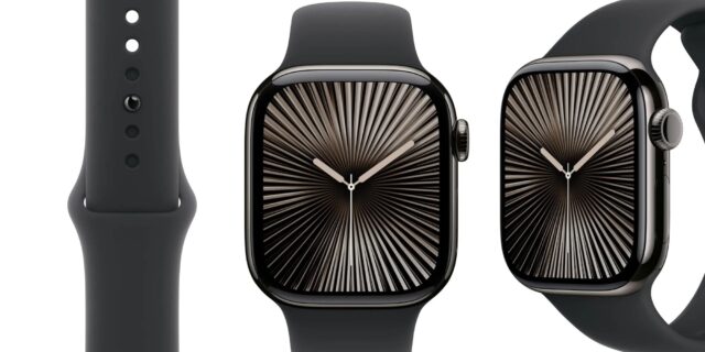 Apple Sport Band in black for Apple Watch