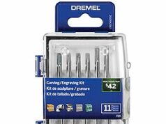 $9.98 – Dremel Diamond Grit Carving & Engraving Rotary Accessory Kit (729-01) at Lowest Price Ever on Lowe’s Dremel 11-Piece Diamond Grit Carving & Engraving Rotary Accessory Kit (729-01)