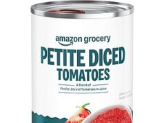 $0.66 – 14.5-Oz Amazon Grocery Petite Diced Tomatoes on Sale for Record Low Price Amazon Grocery Petite Diced Tomatoes can