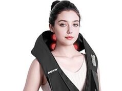 $19.49 – AMZPONY Cordless Rechargeable Shiatsu Neck & Back Massager w/ Heat – + Free Shipping with Prime or on $35+ AMZPONY Cordless Rechargeable Shiatsu Neck & Back Massager w/ Heat