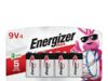 $6.48 – S&S-Clip Q Amazon Energizer MAX 9V Batteries (4 Pack), 9 Volt Alkaline Batteries Energizer MAX 9V Batteries pack in black and yellow