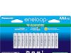 $21.71 – * | 12-Pack Panasonic Eneloop AAA 850mAh Ni-Mh Pre-Charged Rechargeable Batteries at Amazon ($1.81 each) 12-pack of Panasonic Eneloop AAA rechargeable batteries
