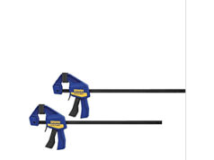 $22.99 – IRWINQUICK-GRIPOne-Handed Mini Bar Clamp 2 Pack, 12″ IRWINQUICK-GRIP One-Handed Mini Bar Clamp in a work setting