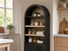 $196.31 – 31″ x 71″.Bestier Open Storage Arched Pantry Cabinet with Door Storage Base and Adjustable Shelves at a Record Low Price on HomeDepot Bestier Open Storage Arched Pantry Cabinet in a kitchen setting