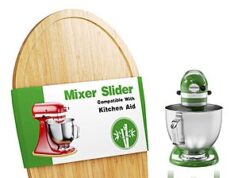 $8.47 – GuanQiao 4.5-5 Qt KitchenAid Tilt Head Mixer Bamboo Slider + Free Shipping GuanQiao 4.5-5 Qt KitchenAid Tilt Head Mixer Bamboo Slider in natural bamboo