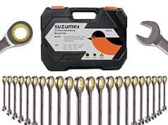 $43.77 – 22-Pc SUZUME Ratchet Wrenches Set w/ Organizer Box (72 Tooth SAE & Metric) + Free Shipping 22-Pc SUZUME Ratchet Wrenches Set with organizer box